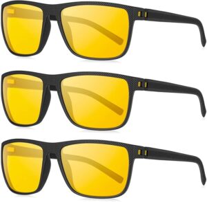 KALIYADI Polarized Sunglasses for Men, Lightweight Sun Glasses with UV