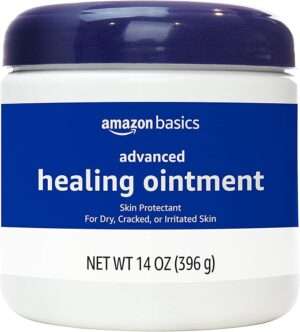 Amazon Basics Healing Ointment and Skin Protectant for Dry & Cracked