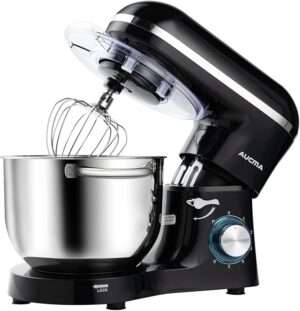 Aucma Stand Mixer,6.5-QT 660W 6-Speed Tilt-Head Food Mixer, Kitchen
