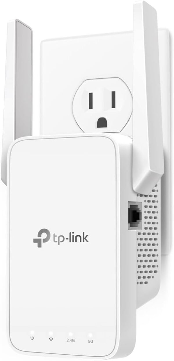 TP-Link AC1200 WiFi Extender, 2024 Wirecutter Best WiFi Extender,