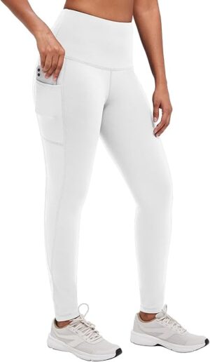 BALEAF Women's Fleece Lined Leggings Thermal Warm Winter Tights High