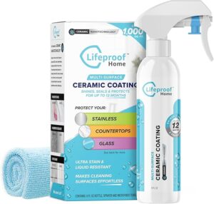 Lifeproof Ceramic Coating Spray Kit - Shine, Seal & Protect Kitchen & spray