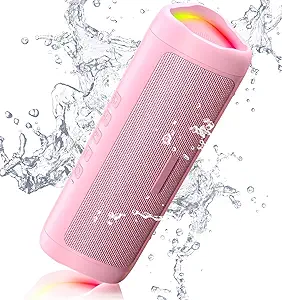 Bluetooth Speaker, IPX5 Waterproof Speaker with HD Sound, Up to 20H