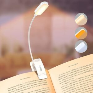 Gritin 16 LED Rechargeable Book Light for Reading in Bed- Eye Caring 3 Co