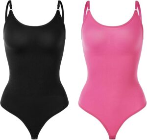 Women's Shapewear Bodysuits Tummy Control Body Shaper for Women