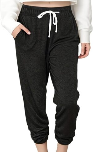 Women Baggy Sweatpants with Pockets Lounge Womens Pajams Pants