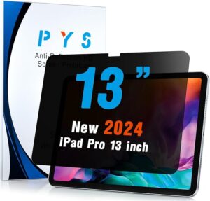 PYS iPad Pro 13 Privacy Screen, for iPad Pro 13 inch M4 7th Generation(2024 Released