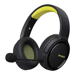 BINNUNE Wireless Gaming Headset, 2.4GHz Gaming Headphones for PS4,
