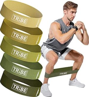 Fabric Resistance Bands for Working Out - Booty Bands for Women and Men