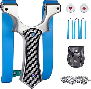 Professional Slingshot for Adults - High Precision Hunting Slingshot Kit