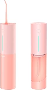 Bigsmile Pink Water Flosser Powerful Cordless Dental Irrigator for Kid