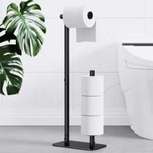 Kitsure Toilet Paper Holder Free Standing