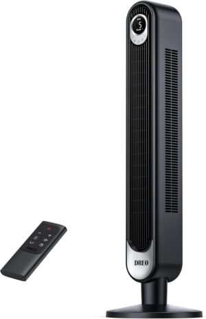 Dreo Tower Fan for Bedroom Quiet for Sleep,