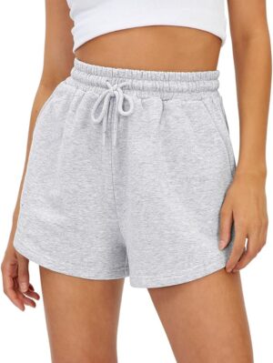 AUTOMET Womens Summer Shorts Casual Sweat Athletic Spring Outfits