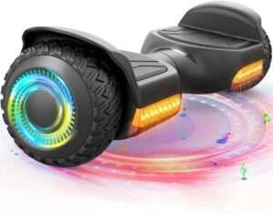 Gyroor Hoverboard New G13 All Terrain Hoverboard with LED Lights & 500W Motor