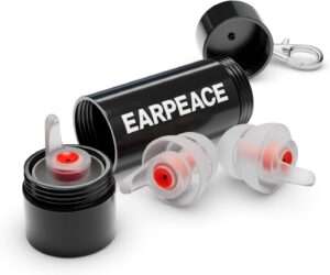 EarPeace Music - Concert Ear Plugs - Earplugs For Noise Reduction up to 26dB