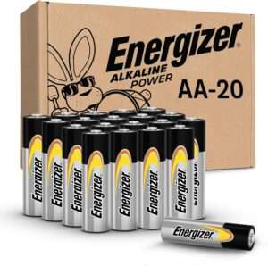 Energizer Alkaline Power AA Batteries (20 Pack)